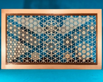 Kumiko jig (guide block) for 22.5-67.5 degrees with high