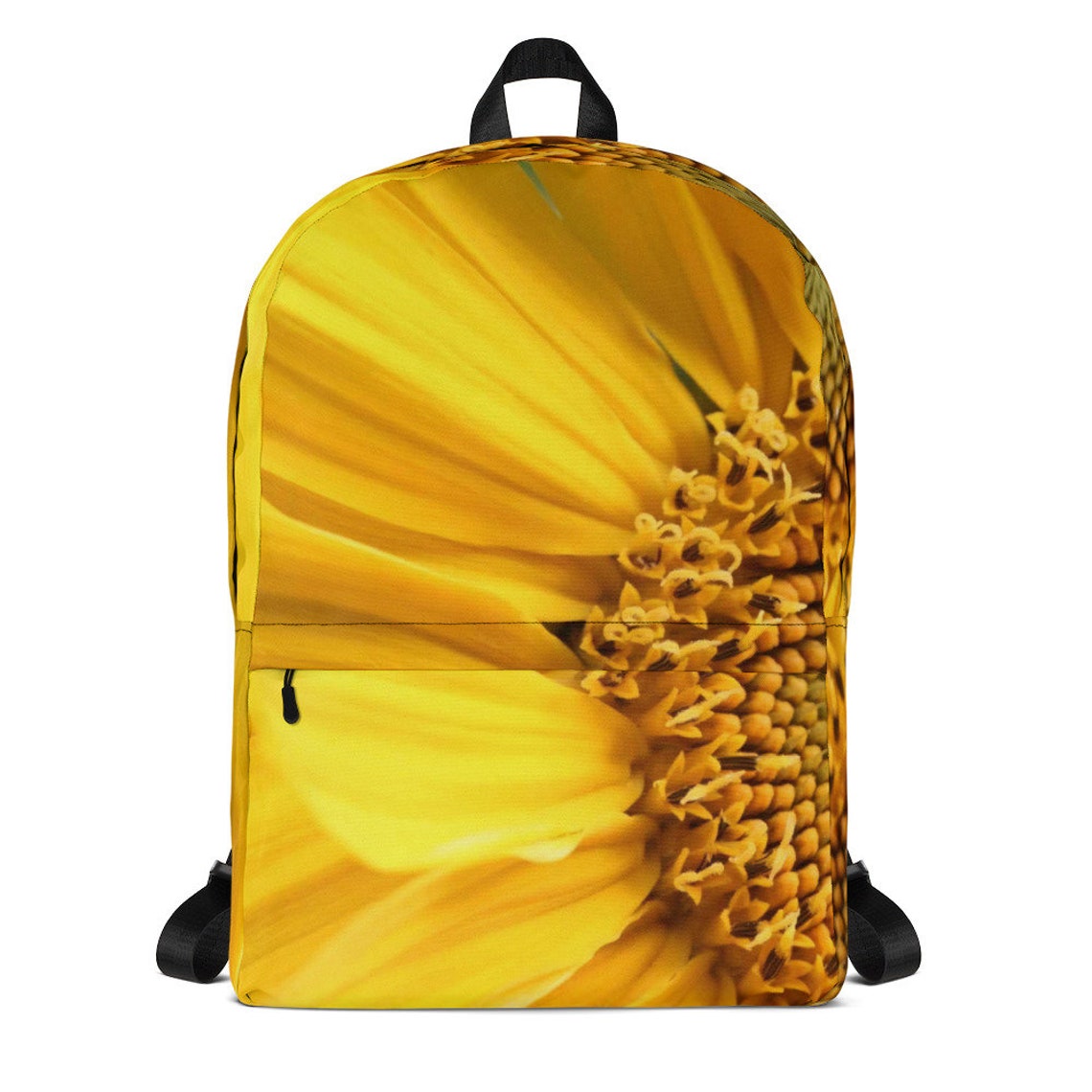 Sunflower Backpack Back to School Sunflower Design Creative | Etsy