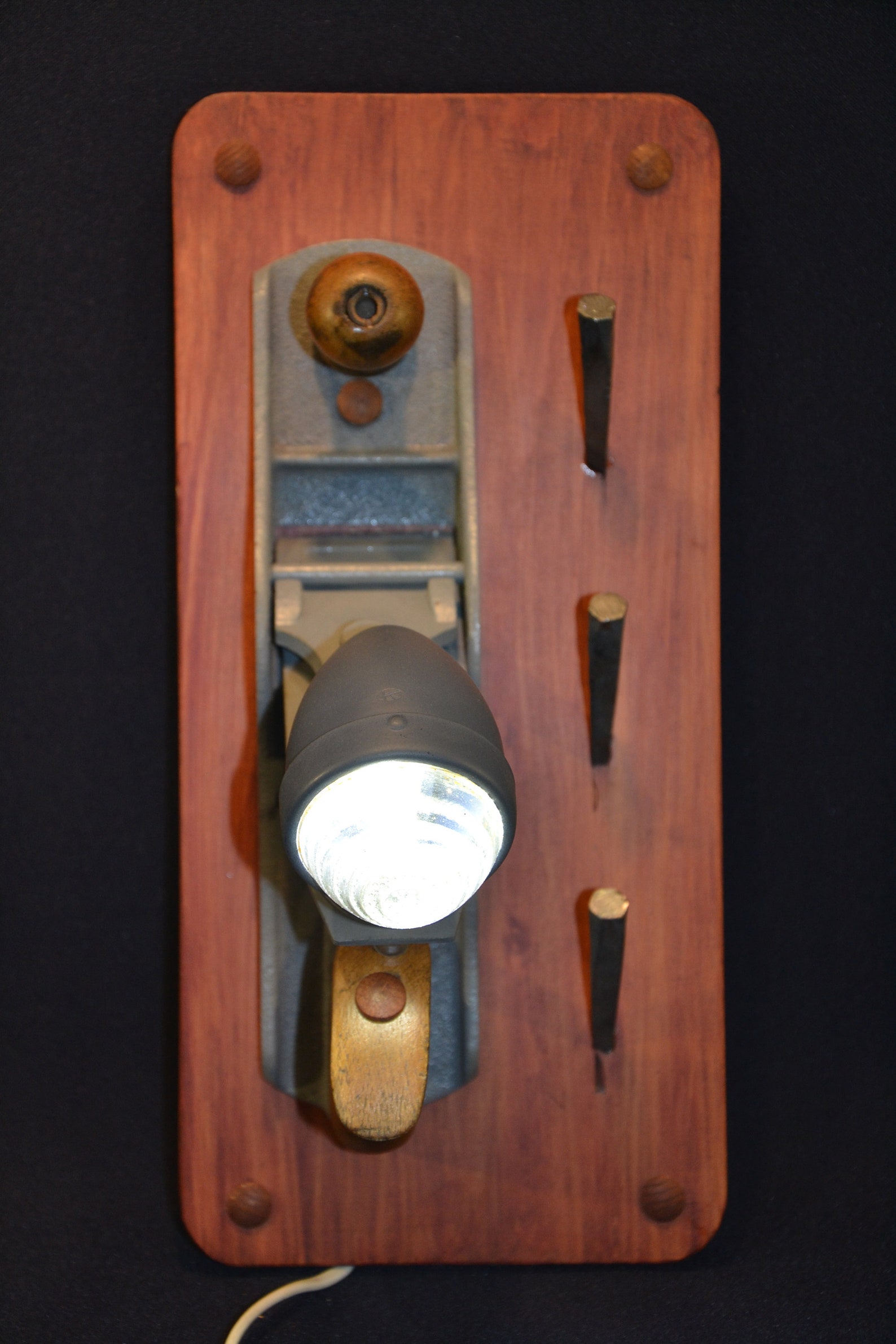 Handmade Lamp Key Holder Steampunk Lamp Wall Lamp Metal Etsy