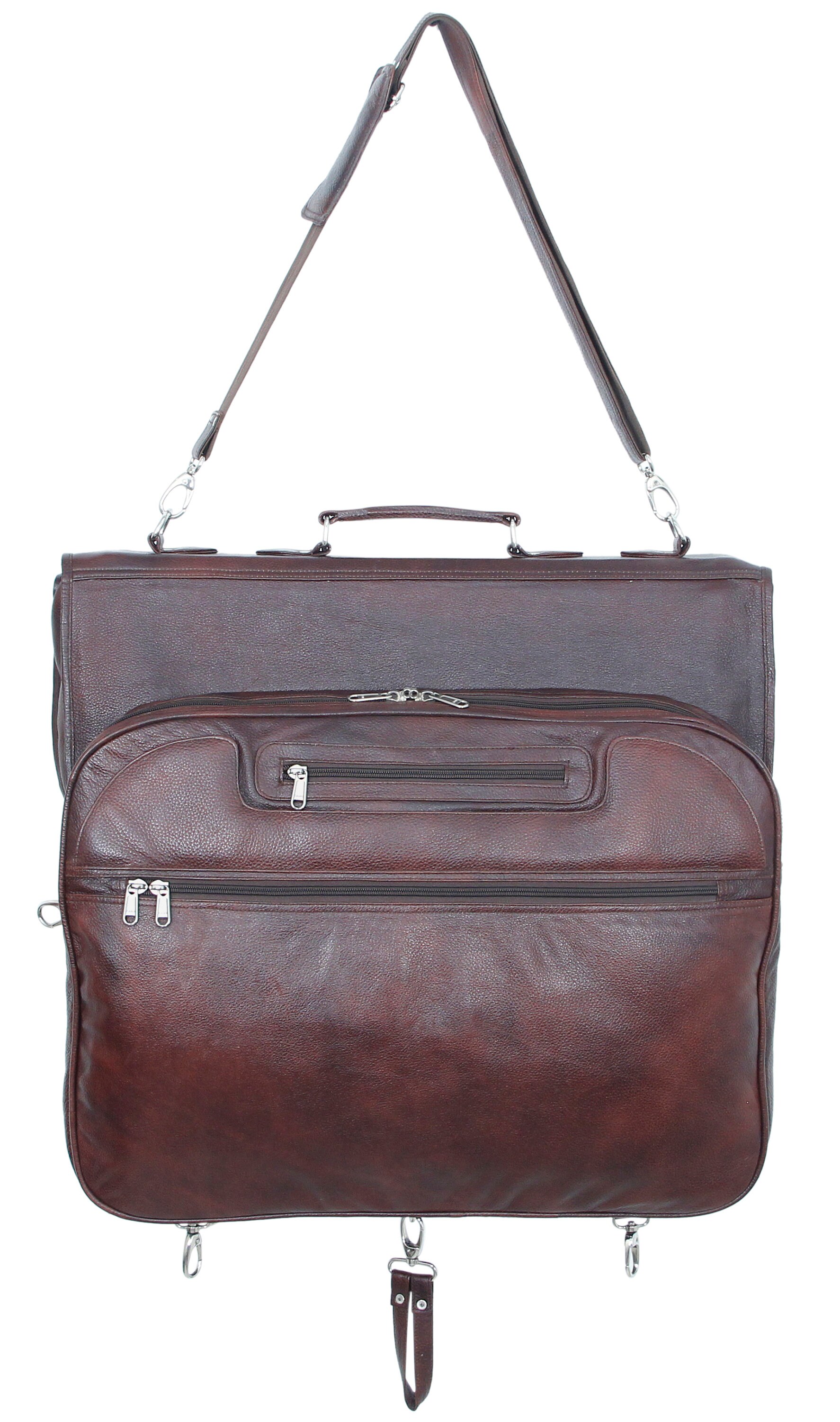 GoalWinners Pure 100 Leather Men's Suit Carrier Garment Etsy