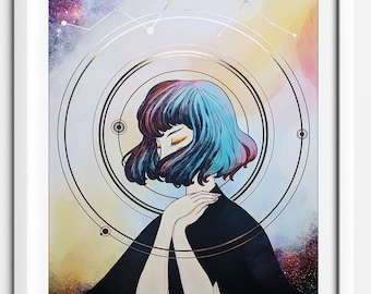 Gris 11x17 Foil-stamped Poster