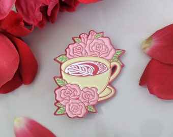 Rose Latte | Soft Enamel Pin