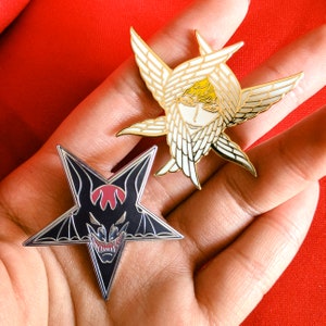 Devilman Crybaby | Akira Fudo & Ryo Asuka | Enamel Pin