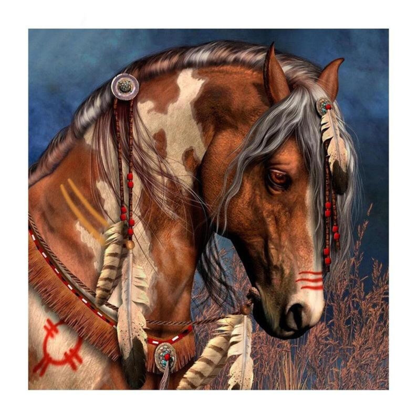 Diamond Painting Kits Horse 5D DIY Full Square/Round Drill Etsy