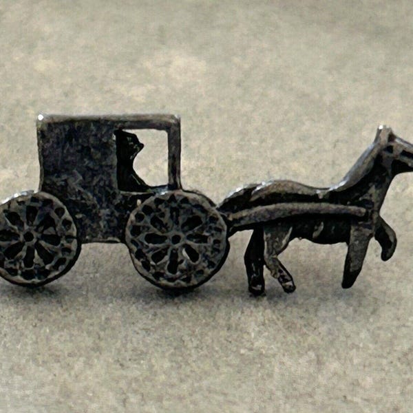 Horse and Carriage Pin Etsy