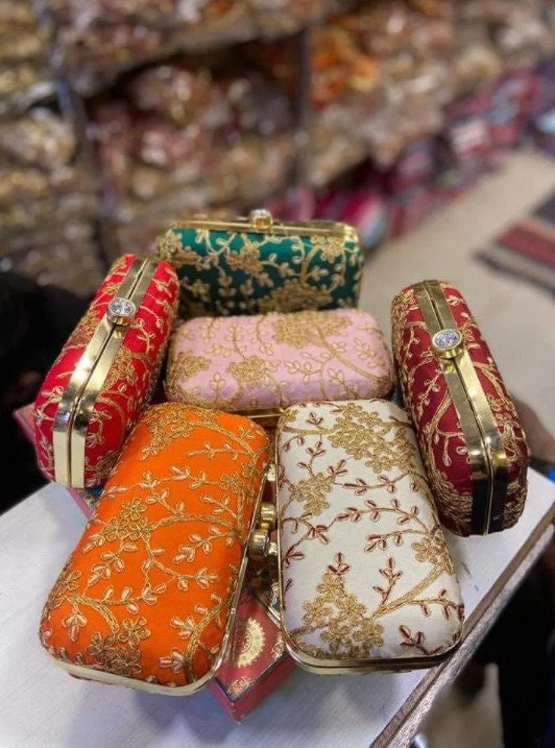 100 Pieces Clutch Bags, Indian Wedding Gifts, Wedding Favor, Diwali