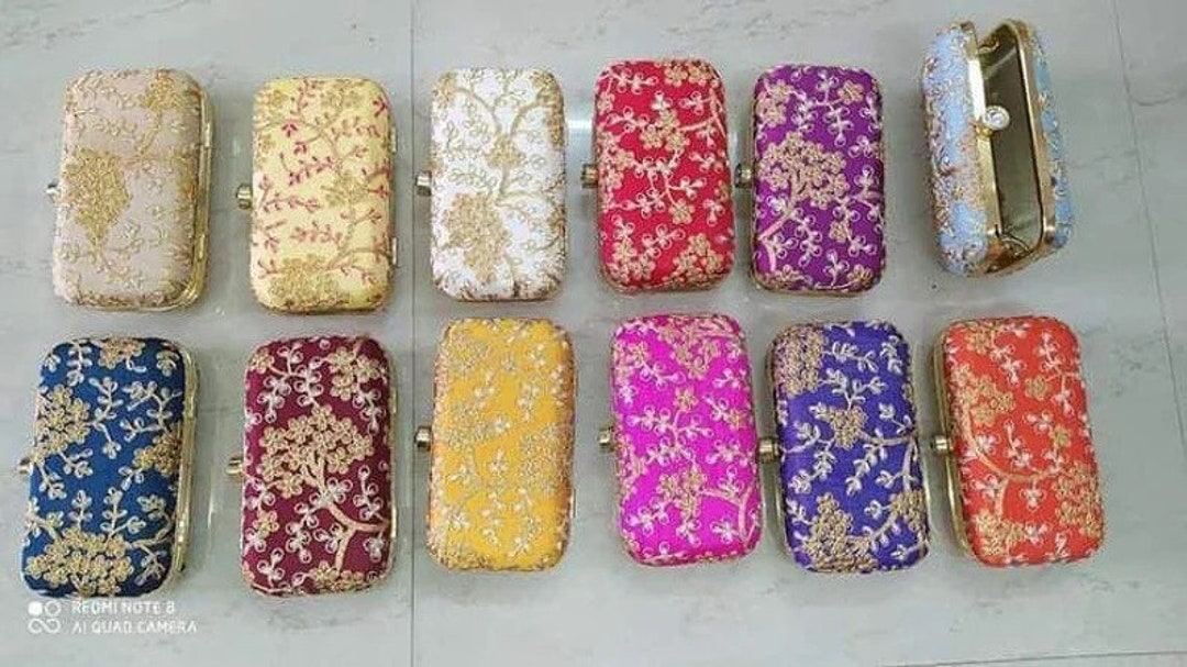 100 Pieces Clutch Bags, Indian Wedding Gifts, Wedding Favor, Diwali