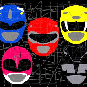 Power Ranger Svg Etsy