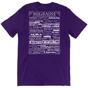 My Broken Brain Migrain Symptom T-Shirt