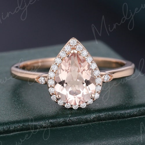 Alexandrite Engagement Ring Vintage Diamond Moissanite Wedding - Etsy