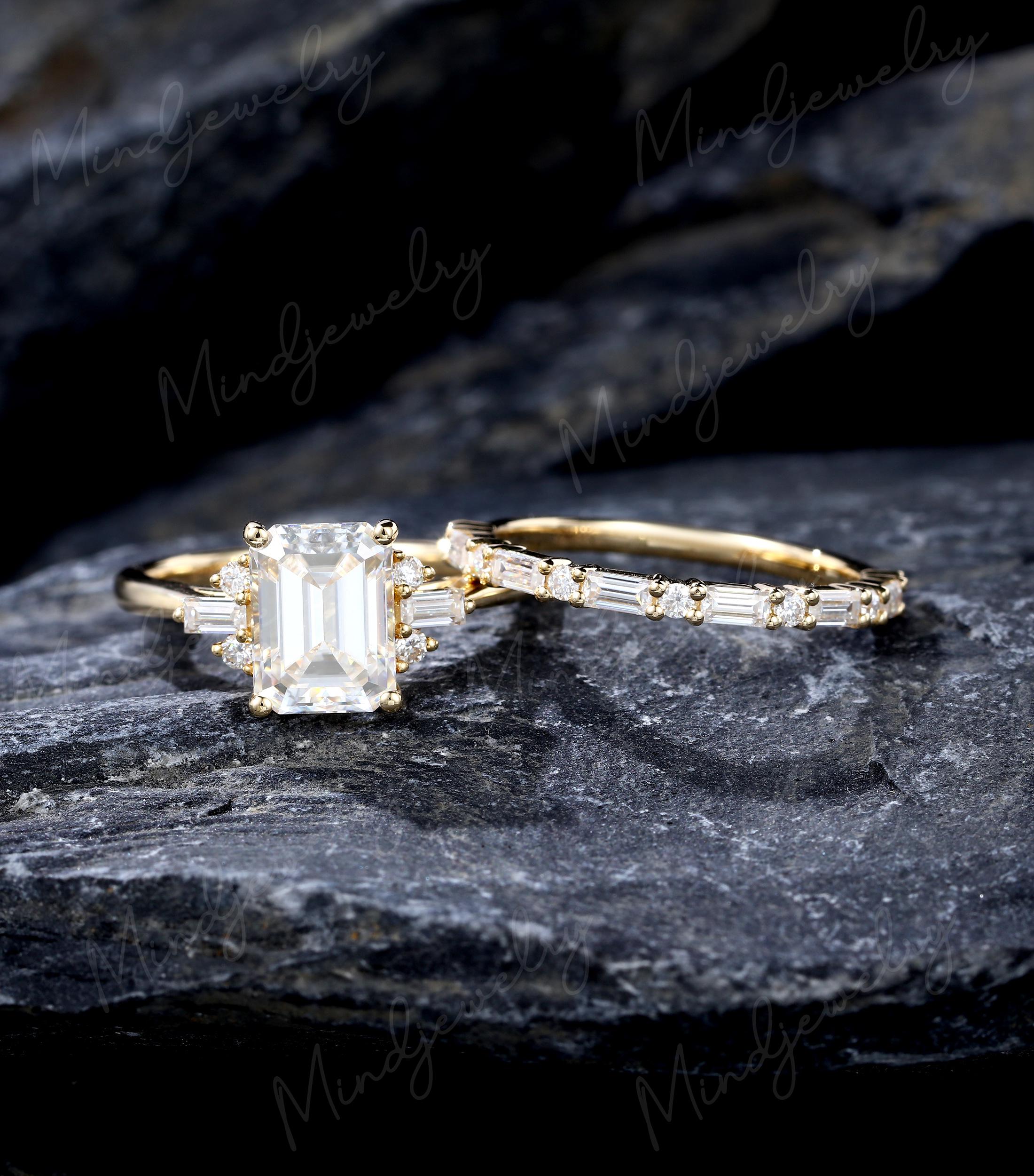 0.15 Carat 10K Rose Gold Black & White Diamond Engagement Ring - Size 7