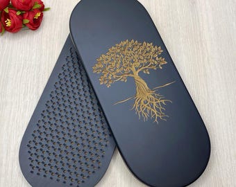 Inexpensive sadhu board, Custom yoga gifts, Meditation gift, Wooden Sadhu Board with nails for foot massage, Yoga gifts, Budget gift
