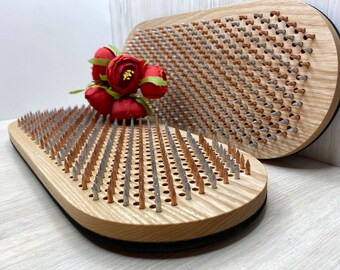 Planche De Sadhu Avec Clous En Aluminium 8 Mm - Pour Yoga, Méditation, Fitness - Taille 12.6x5.12x0.79 In - Neuf Sous Emballage