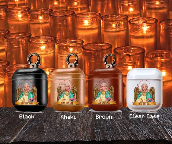 Leather Airpod Case Saint Prayer Clear Airpod Case Keychain Airpod Pouch Airpods Case Hard Case Airpod Plastic Case Apple Airpods cover