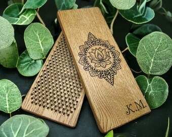 Meditation gift, Wooden Sadhu Board with nails for foot massage, Natural wood, Custom yoga gifts