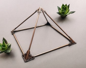 Small copper pyramid, Handmade Copper Pyramid, Meru Pyramid, Copper pyramid, Healing Pyramid, Copper pyramid healing, Meditation
