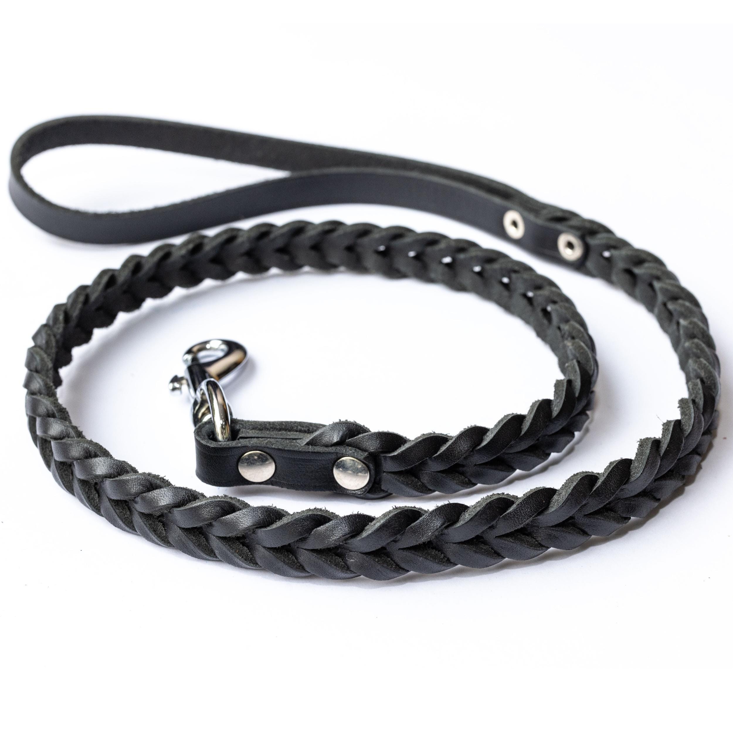 LIANCHEN 10 meter 5 mm PU gevlochten leren koord, ronde vintage lederen band, gevlochten lederen band, knutselen, leren bandjes voor doe-het-zelf handwerk, sleutelband, armband, sieraden (zwart, 5 mm