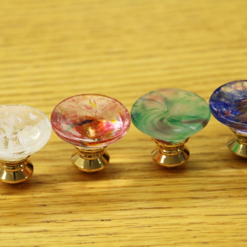 Murano Glass Millefiori Door Knobs/door Handles Multicoloured Etsy UK