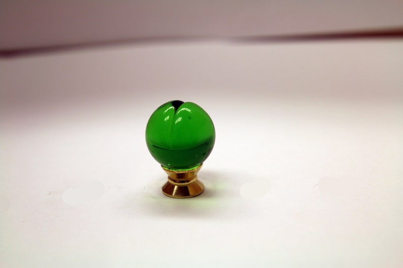 Vintage Murano Glass Sienna Knobs & Pulls, Glass Knob, Vintage