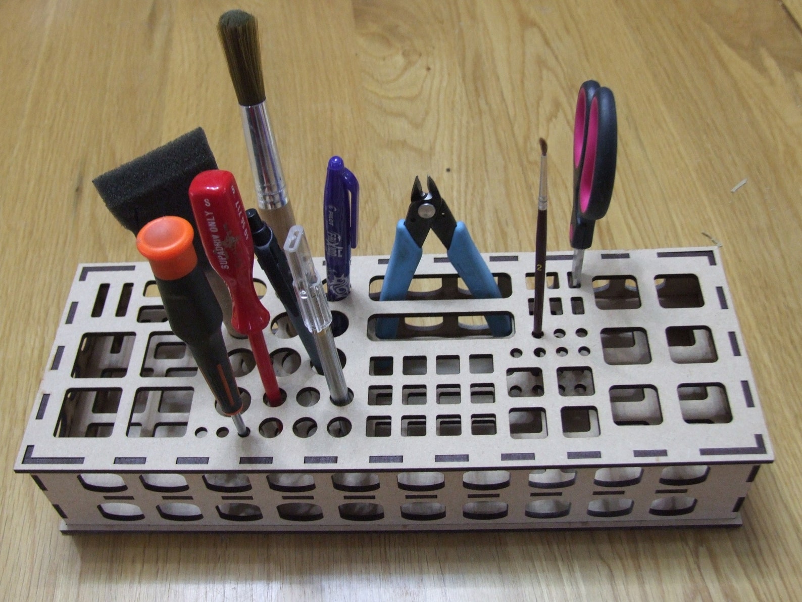 Crafting Worktop Tool Storage Rack - Etsy