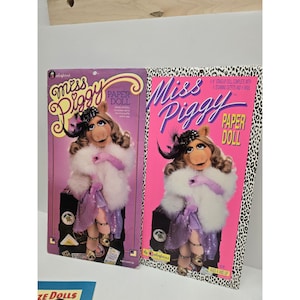 Miss Piggy Paper Doll - Etsy