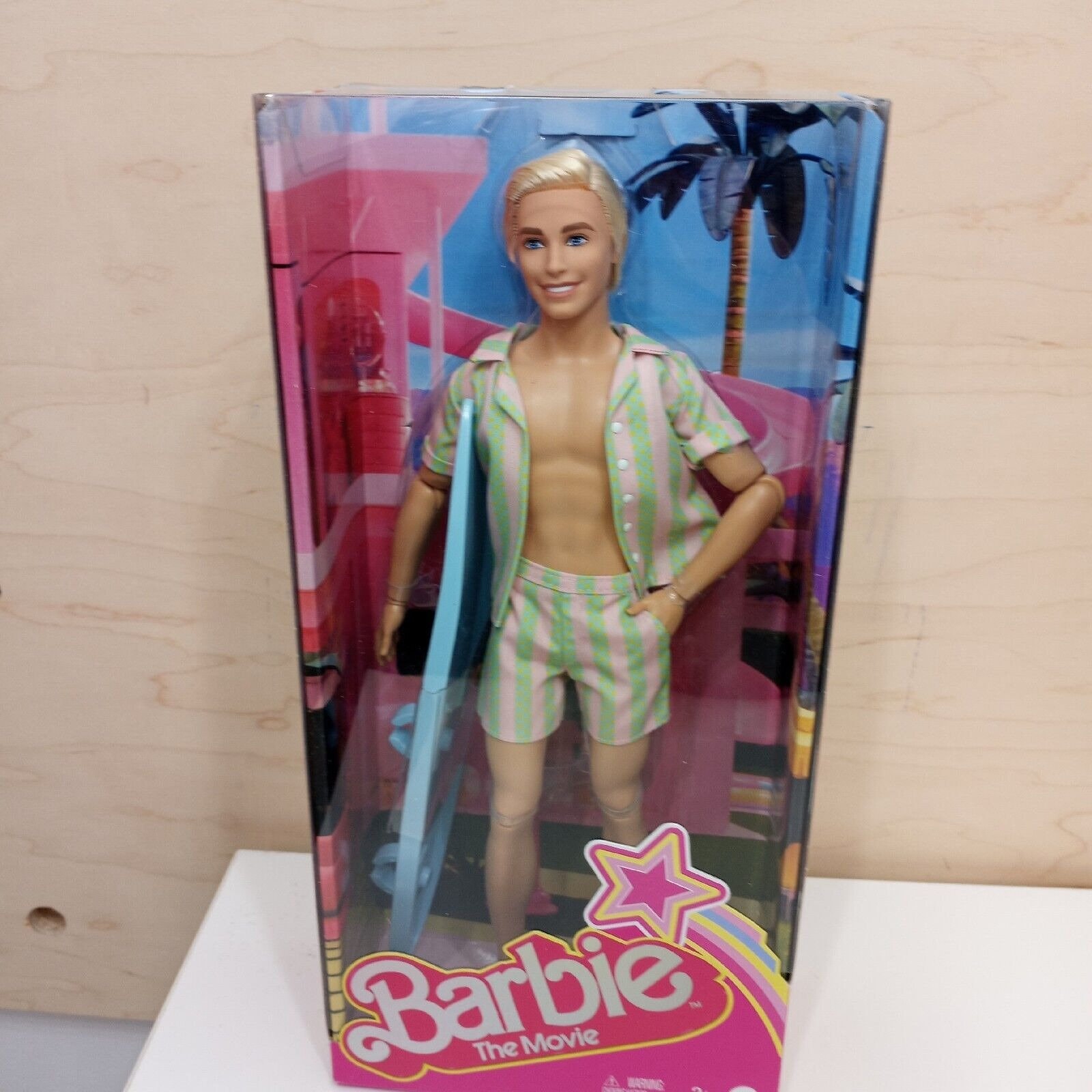 New Beach Barbie Ken Doll in Box. 