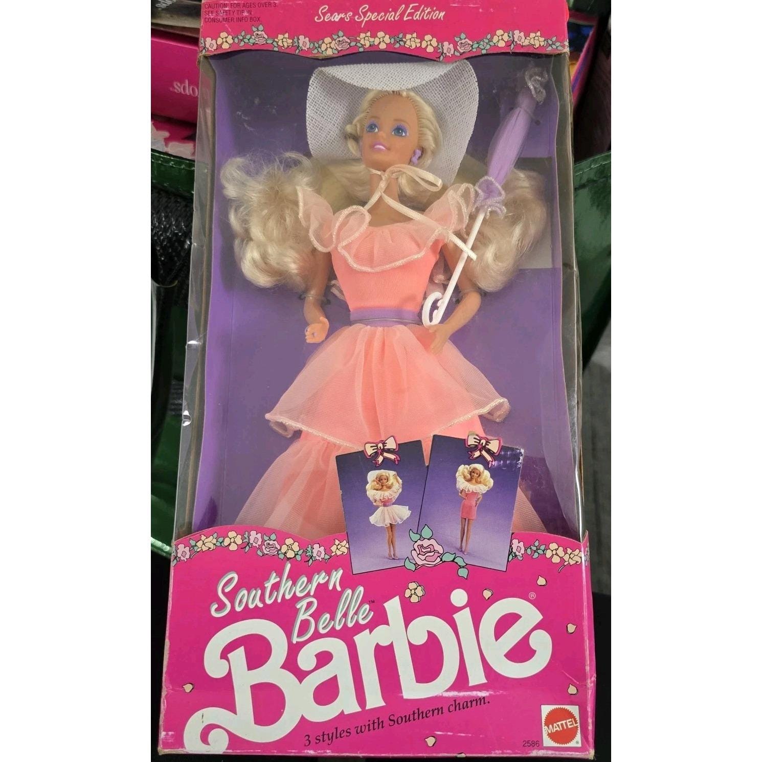 【未使用品】バービー人形 Southern Belle サザンベル Amazon.com: Southern Belle Special Edition Barbie 1991 : Toys & Games