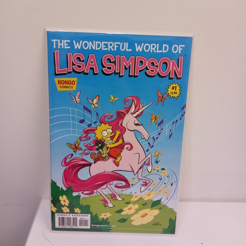 Fantastic The Wonderful World Of Lisa Simpson Comic Book Bongo Comics image 1