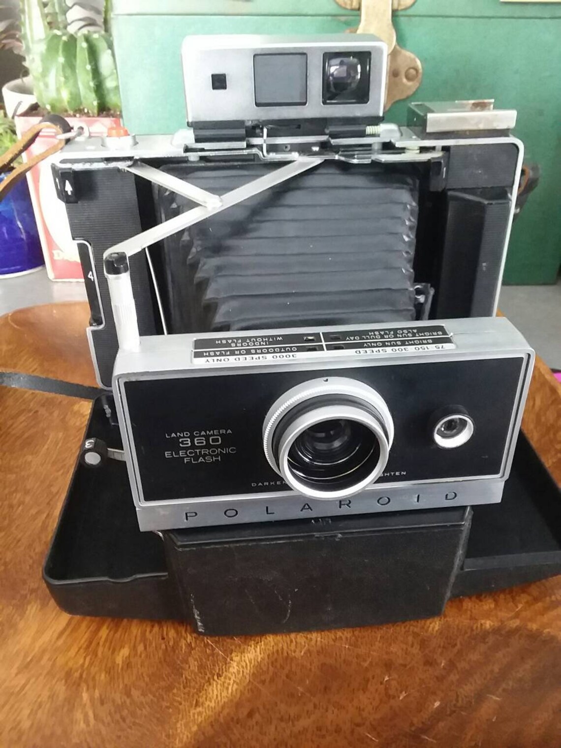 Collectible Vintage Camera. Polaroid 360 With Case and Etsy