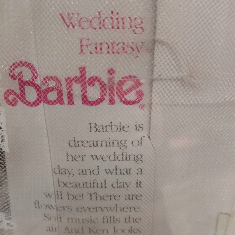 Vintage Wedding Fantasy Barbie Doll. Bridal Bride Mattel. - Etsy
