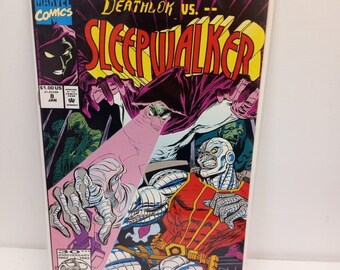Vintage Marvel Comic Deathlok Vs. Sleepwalker Comic Book 30th Anniversary