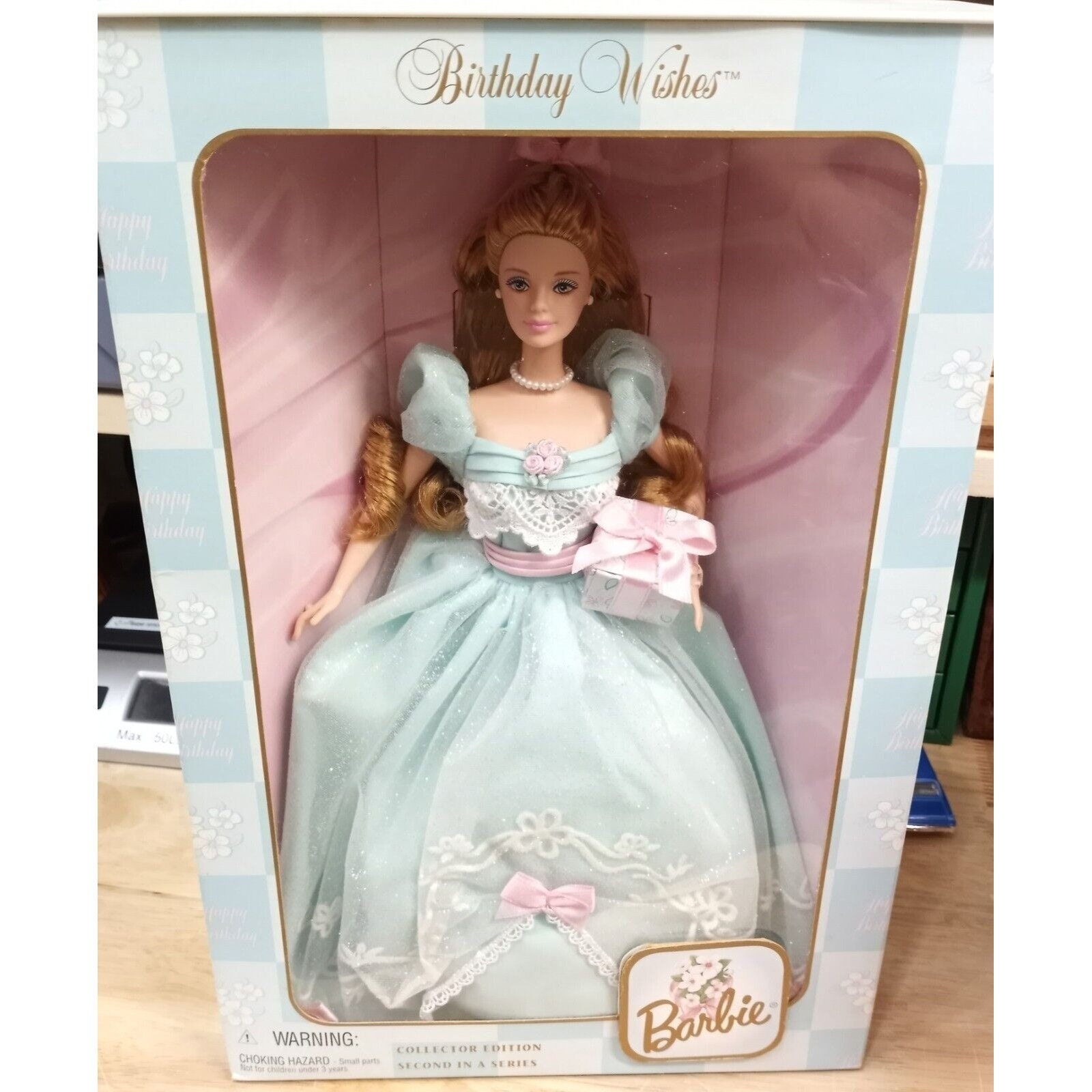 Beautiful Vintage Birthday Wishes Barbie Doll Second in the Series. Blue Dress Etsy Canada