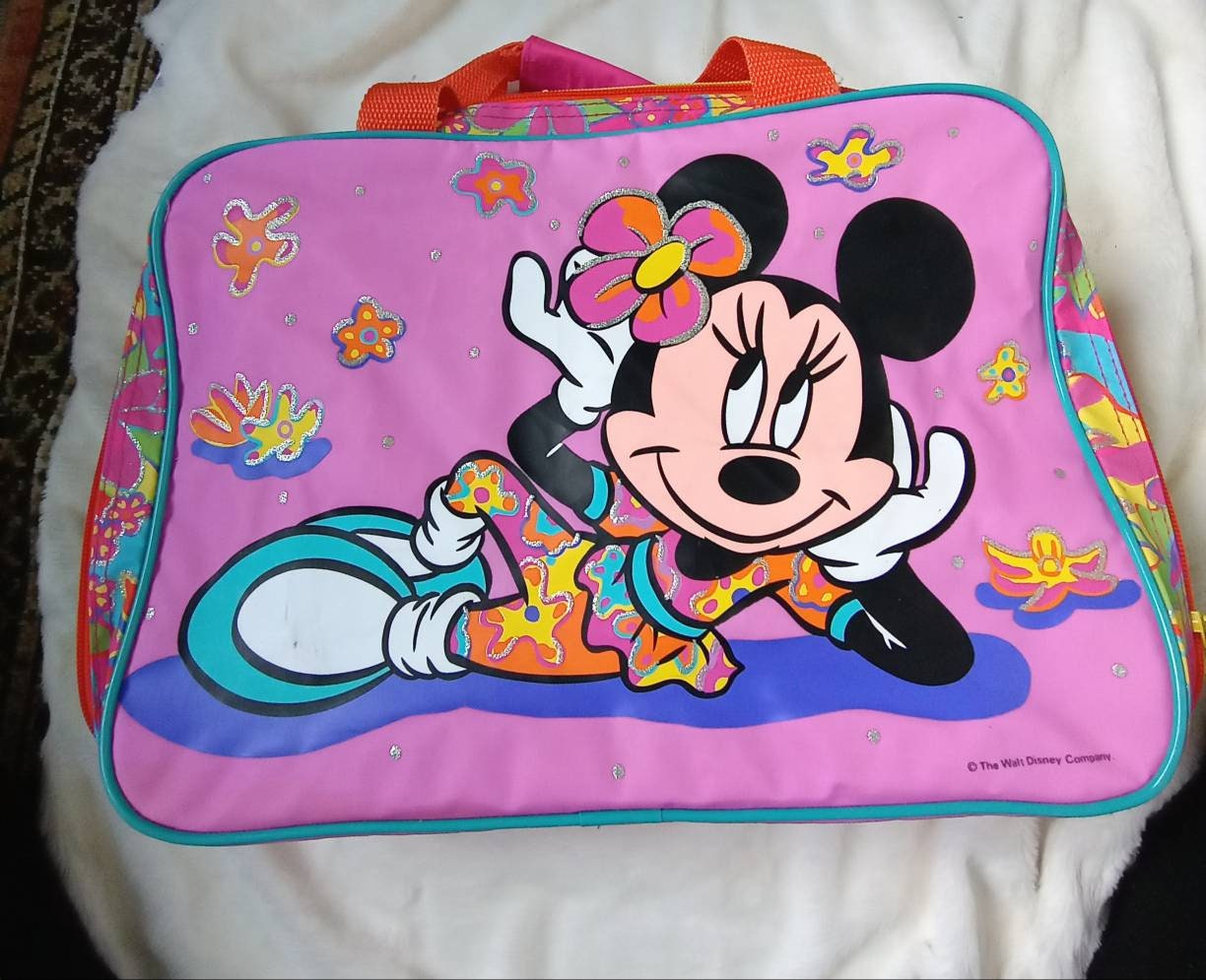 Visiter la boutique DisneyMinnie Mouse Lacets Gym Bag 42 cm Sac de Gym Fitness et Exercice Enfant Jeunesse Unisexe Multicolore 42 cm 