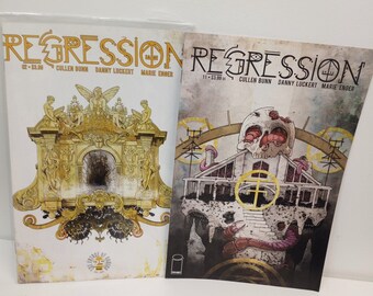 2 Regression Comic Book Issues #11 & 2 Cullen Bunn Danny Luckert Marie Ember