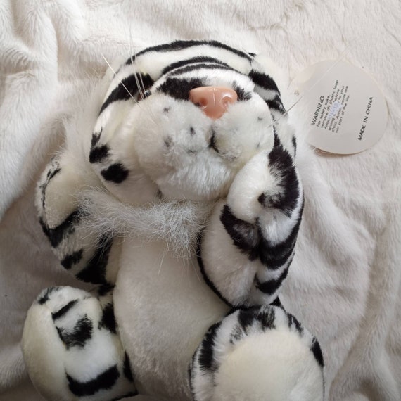 White siberian 2024 tiger stuffed animal