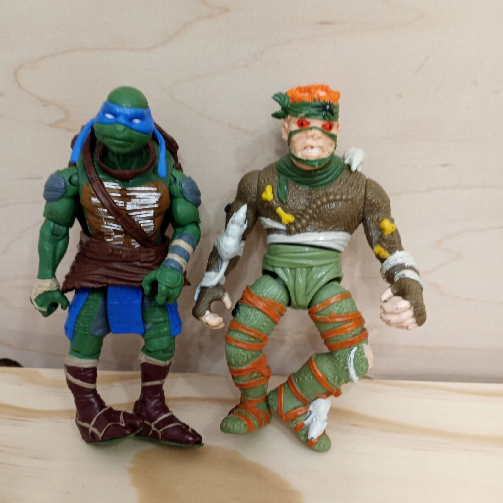 Teenage Mutant Ninja Turtles vintage figurine jouet tmnt moc