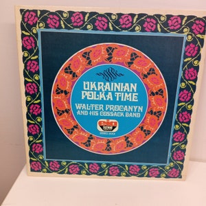Vintage Ukranian Polka Time Vinyl Record Ihor Rakowsky