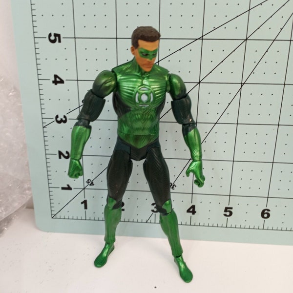 Green Lantern Hal Jordan Action Figure Toy Collectible Comic Book Figurine Is