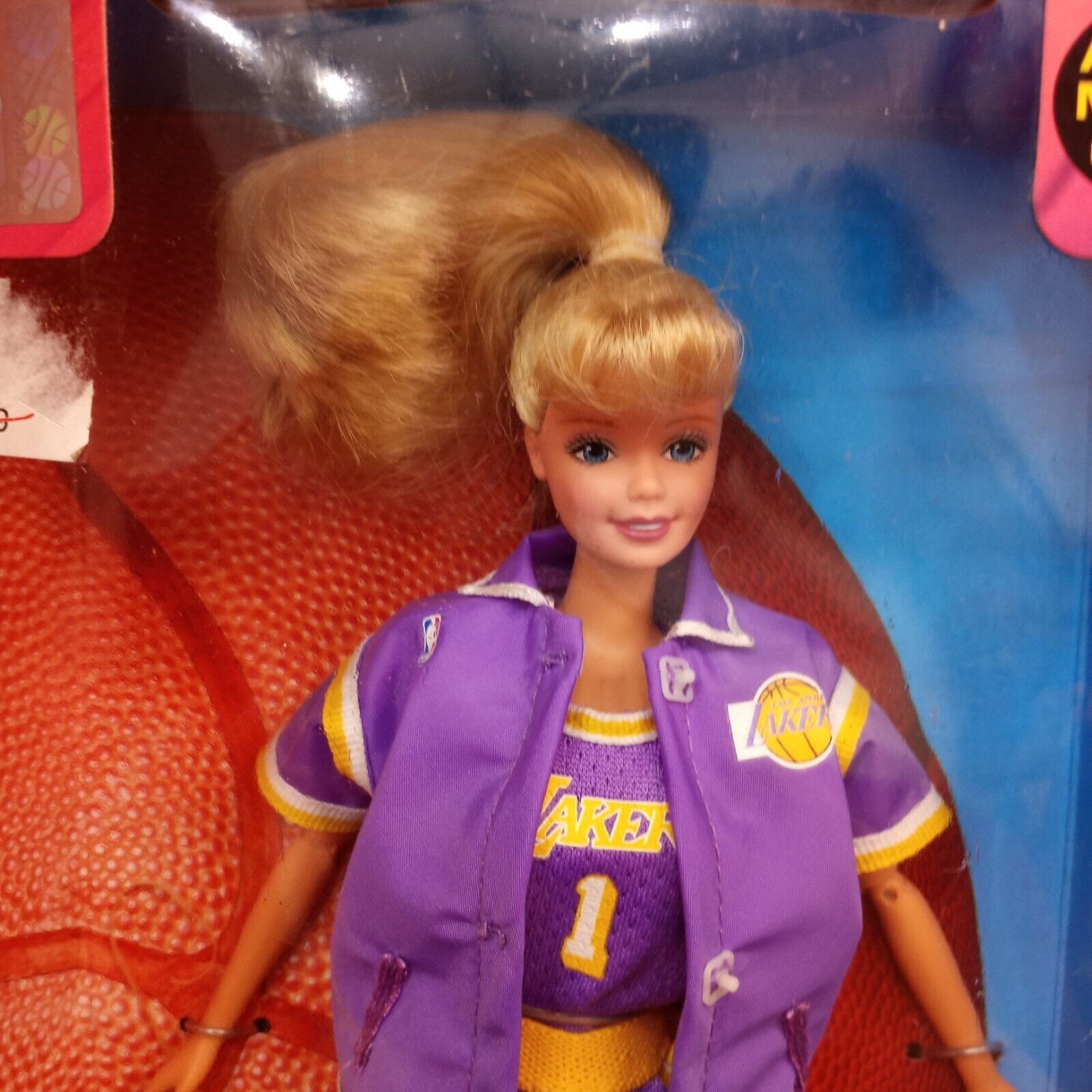 Vintage LA Lakers Barbie Doll Basketball Player Etsy