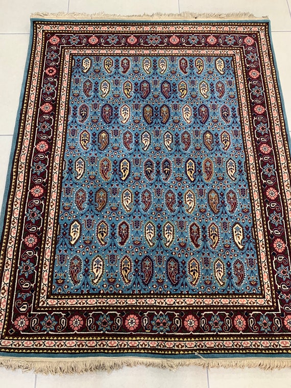 ヘレケ工房製 ヘレケ絨毯（227×152cm） ヘレケ工房製 ヘレケ絨毯（227