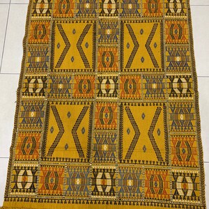 Handmade Fine Original Anatolian Cicim.Naturally Colored and Perfect Shape and Work 5,6 x 4,2 Feet