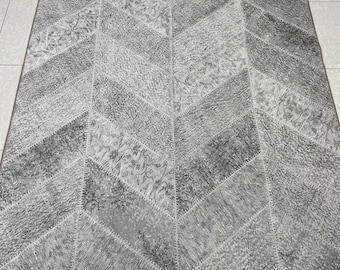 Turkisk matta, vintage matta, neutral matta, 5x8 fot matta, rustik matta, oriantelmatta, mjuk färgad matta, Kilim matta, fin matta, löpare, områdesmatta, pastellmatta