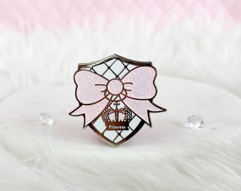 Princess Emaille Pin - hard Emaille Pin - Fashion-Accessoire - girly - Princess - Accessoires - glitter