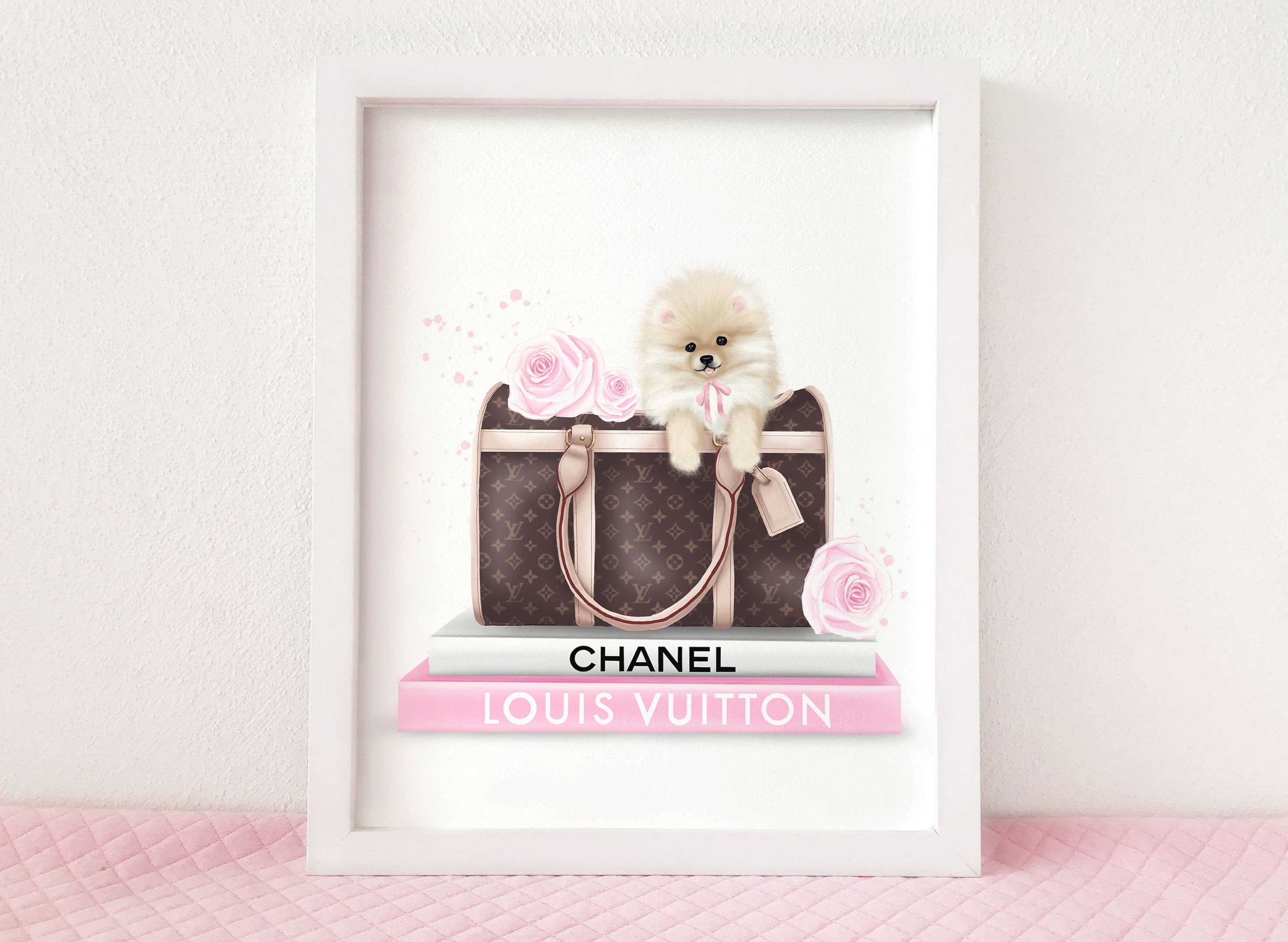 Louis Vuitton Pink Leopard Sublimation Tumbler - Owl Fashion Shop