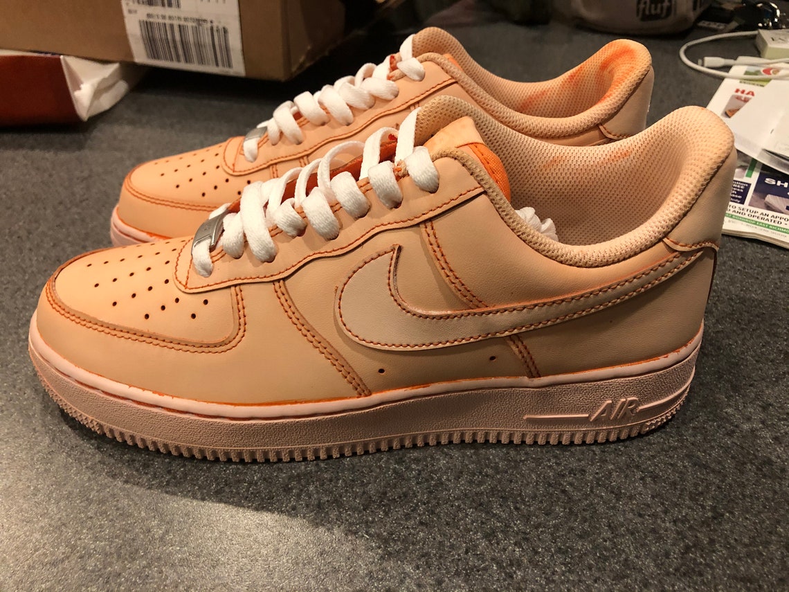 CUSTOM Dip Dyed Nike Air Force 1 | Etsy