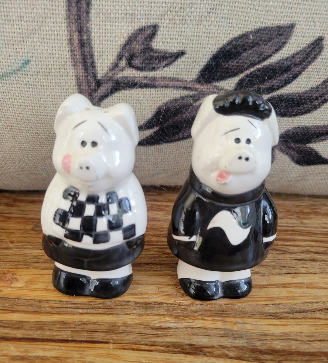 Vintage Silvestri Celebrations Adorable Pigs Salt & Pepper Shakers Etsy