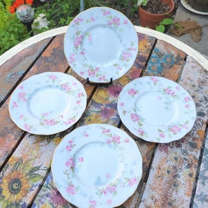 L Bernardaud Limoges Pink Roses - Etsy