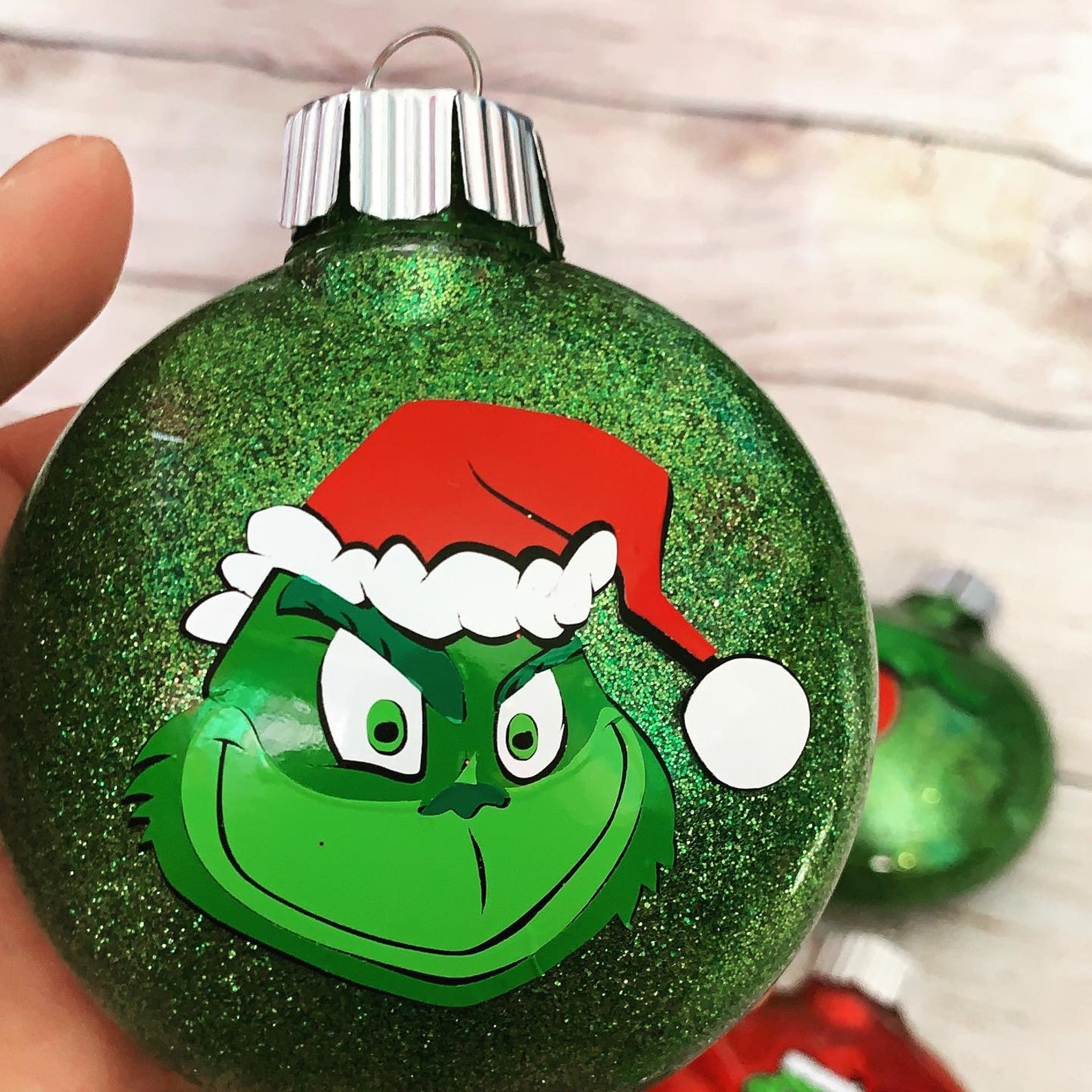 Grinch Ornaments Etsy