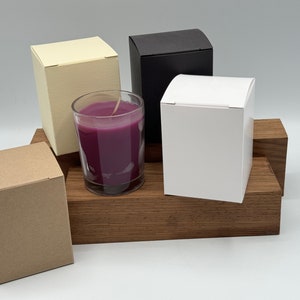 10 x 9cl VOTIVE JAR Candle Boxes | Product packaging | Size 58mm x 58mm x 75mm