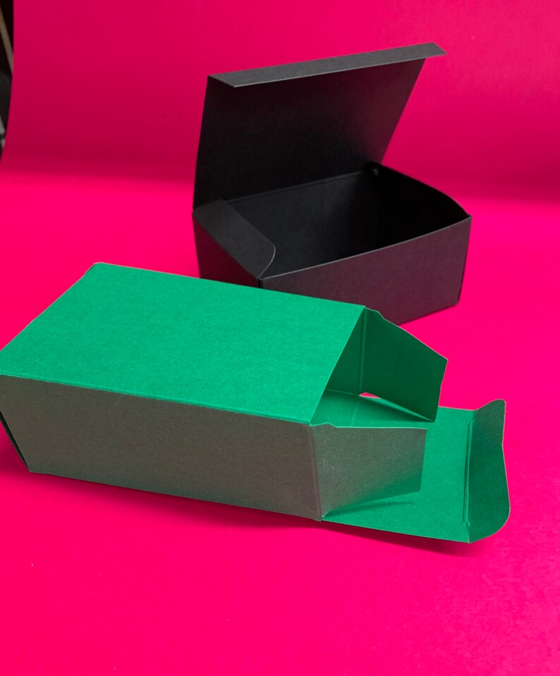 10 x MEDIUM RECTANGLE Coloured Gift Packaging Boxes Gift Box Etsy